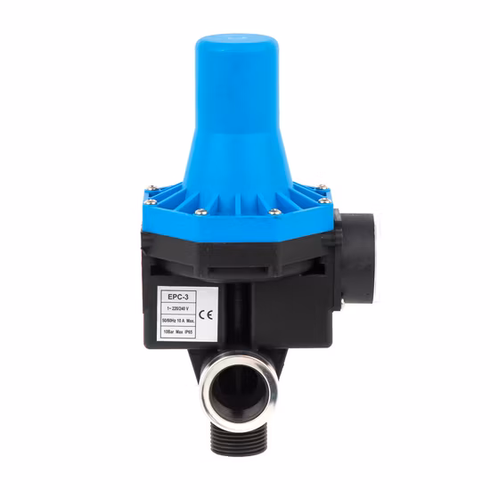 Interruptor de presión del controlador de presión de la bomba de agua automática con cable 1.1kw